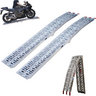 View Item Black Aluminium Folding ATV Quad Loading Ramp (Pair)