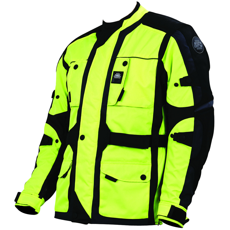 high vis bike jacket