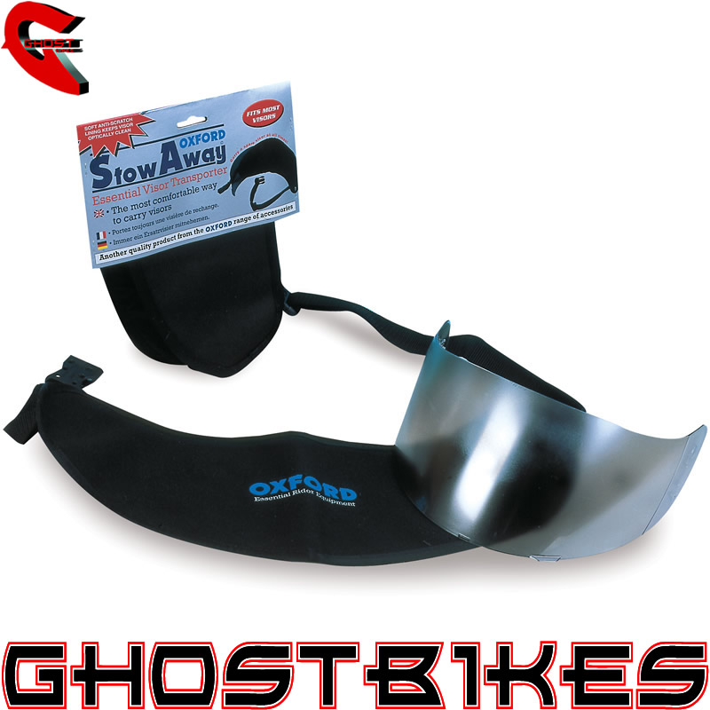 OXFORD STOAWAY MOTORCYCLE MOTORBIKE HELMET VISOR CARRIER BAG ANTI SCRATCH LINER eBay