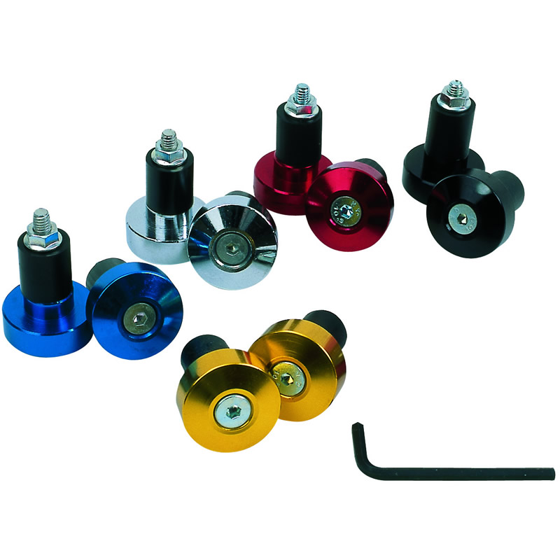 OXFORD BAR ENDS MOTORCYCLE HANDLEBAR WEIGHTS BLUE eBay