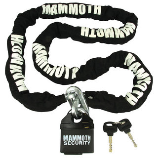 View Item Bike It Mammoth 1.8m Motorbike Chain & Lock