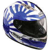 Box FZ-1 Rising Sun Motorcycle Helmet