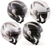 View Item Box JZ-1 Plain Motorcycle Helmet