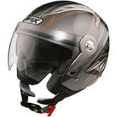 View Item Box JZ-1 Hotrod Motorcycle Helmet
