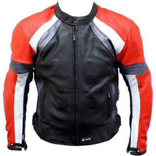 Akito Titan Ladies Leather Motorcycle Jacket