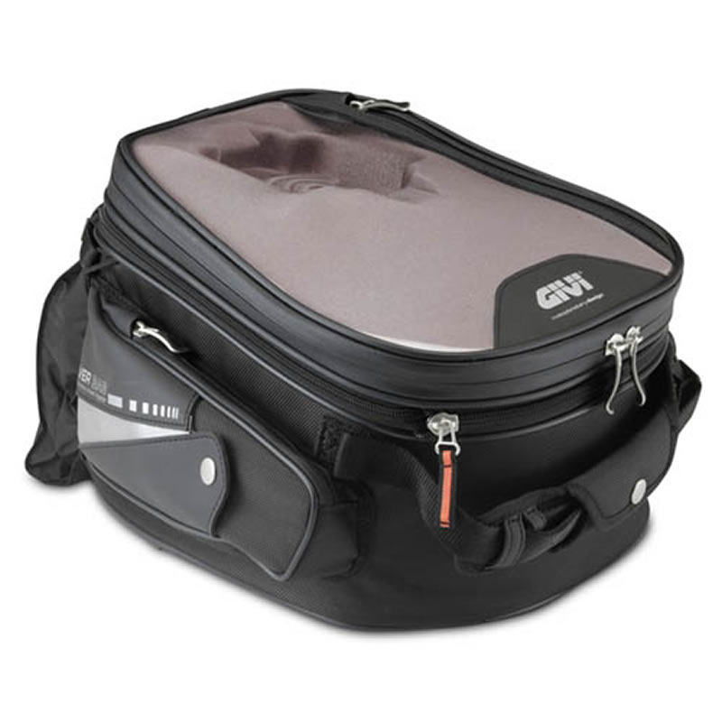 GIVI T480 SILVER RANGE EASY LOCK MOTORCYCLE TANK BAG