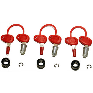 View Item Givi Z228 3 Case Lock Barrel Key Kit