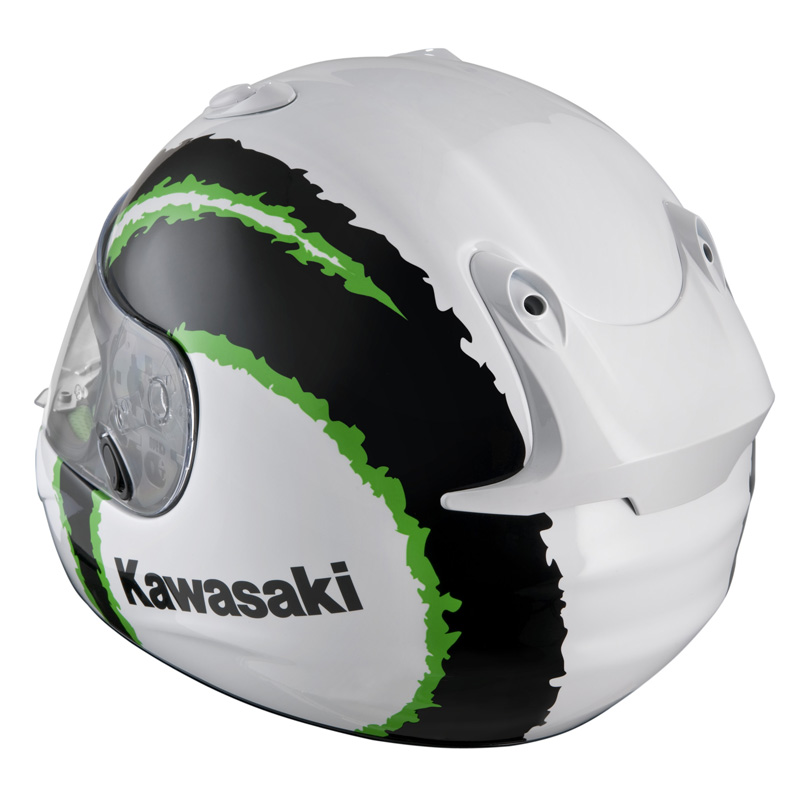 HJC KAWASAKI URBAN NINJA MOTORCYCLE HELMET GREEN M eBay