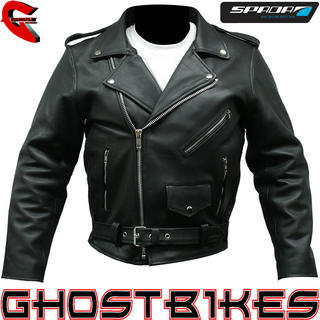 View Item Spada Classic Cruiser Leather Motorcycle Jacket