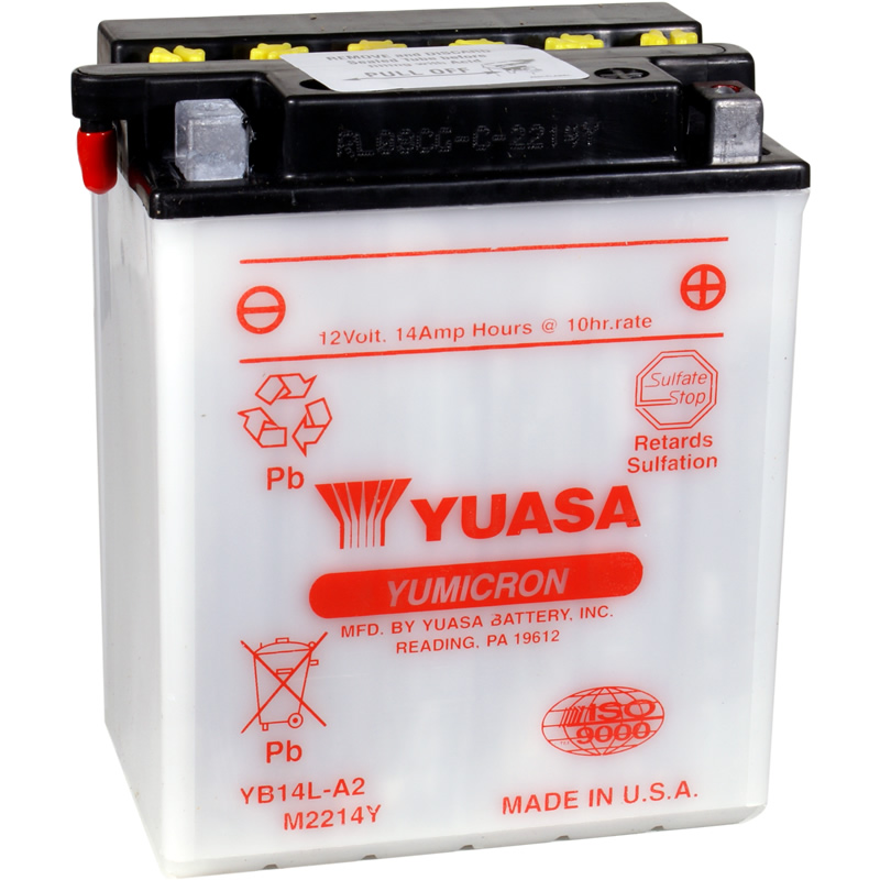 YUASA YB14LA2 YAMAHA XS 750 XS750 7779 BATTERY eBay