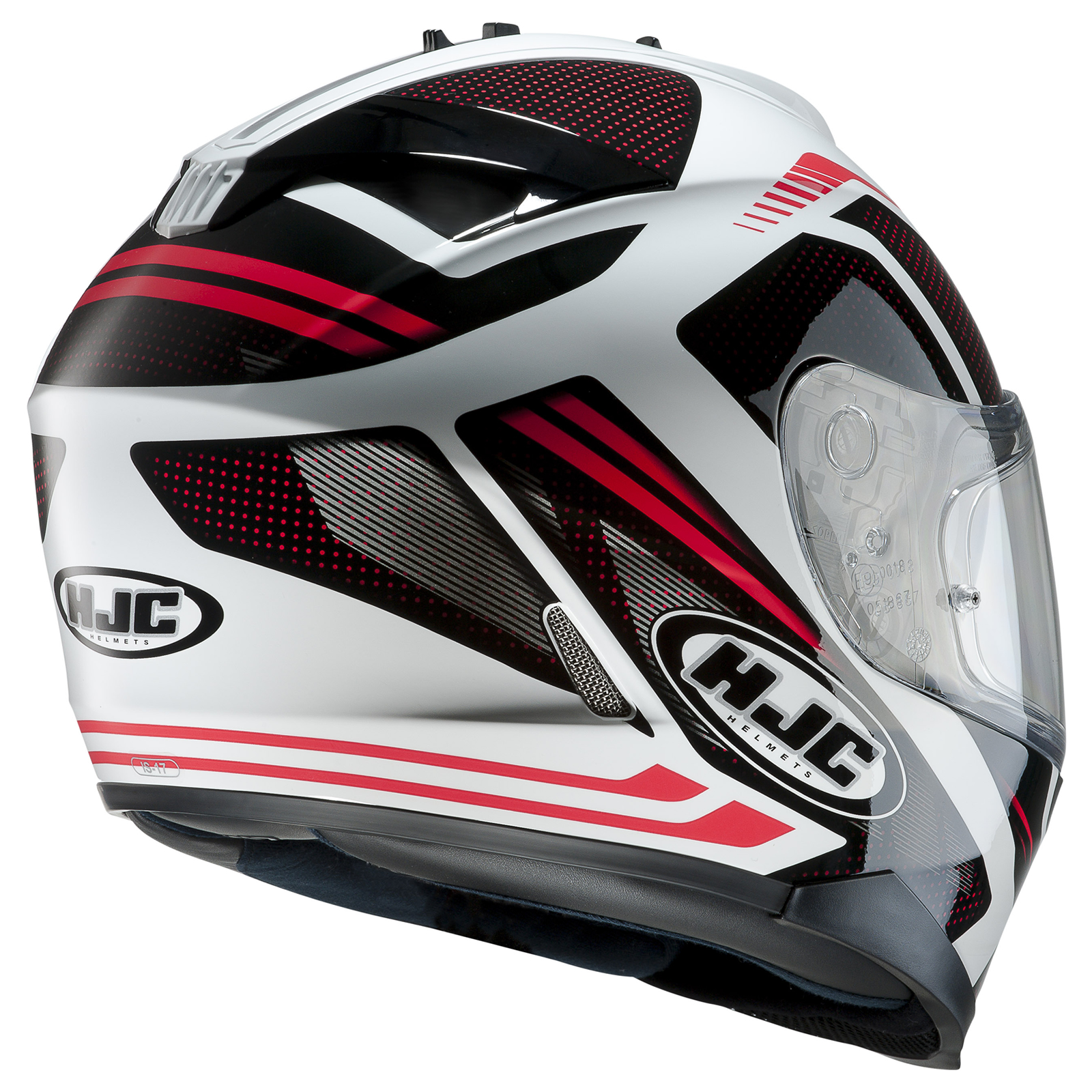 HJC IS17 Spark White Black Red Motorcycle Helmet Inner Sun Visor ACU Motorbike eBay