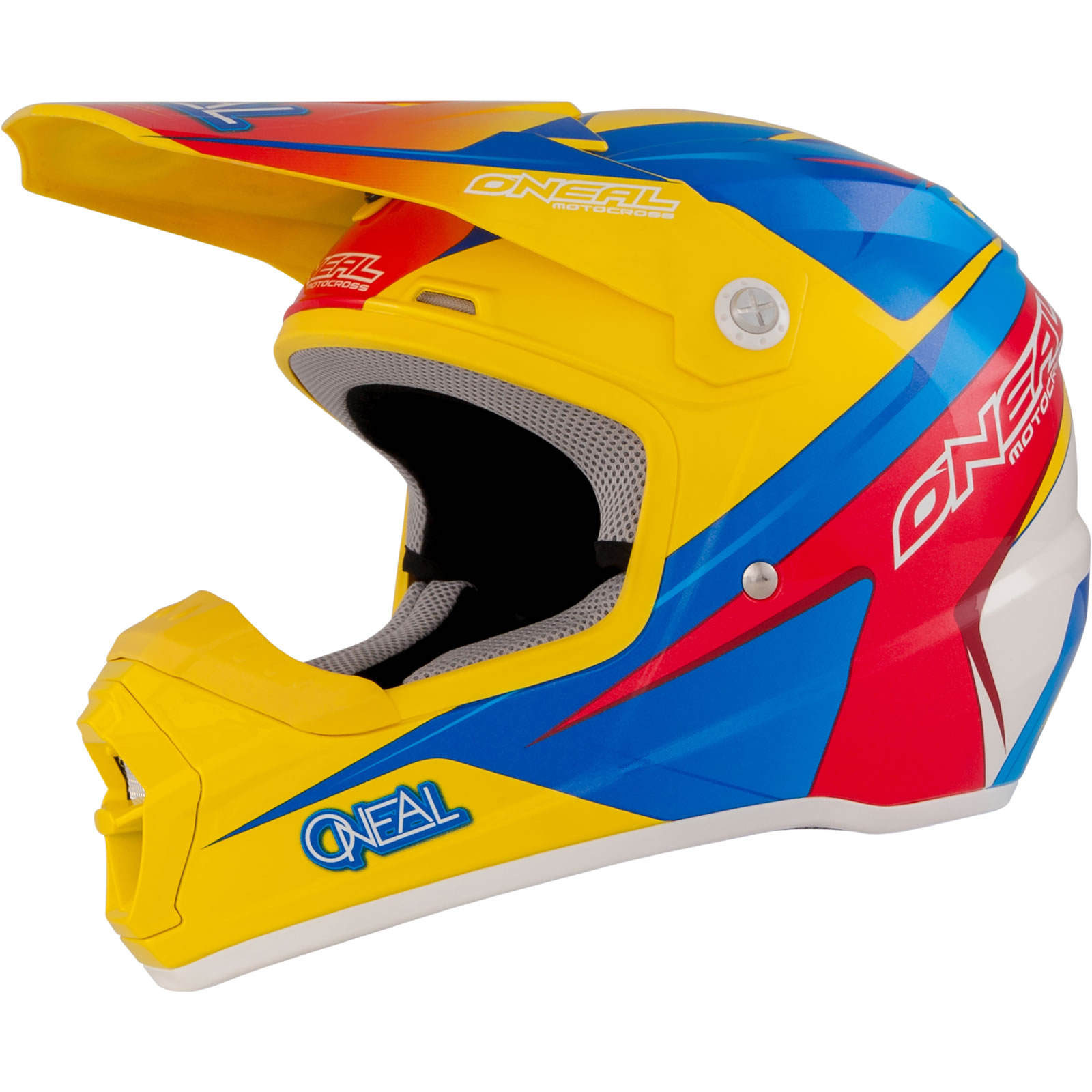 Oneal 5 Series Race Yellow Motocross Helmet Quad Bike ATV MotoX Enduro