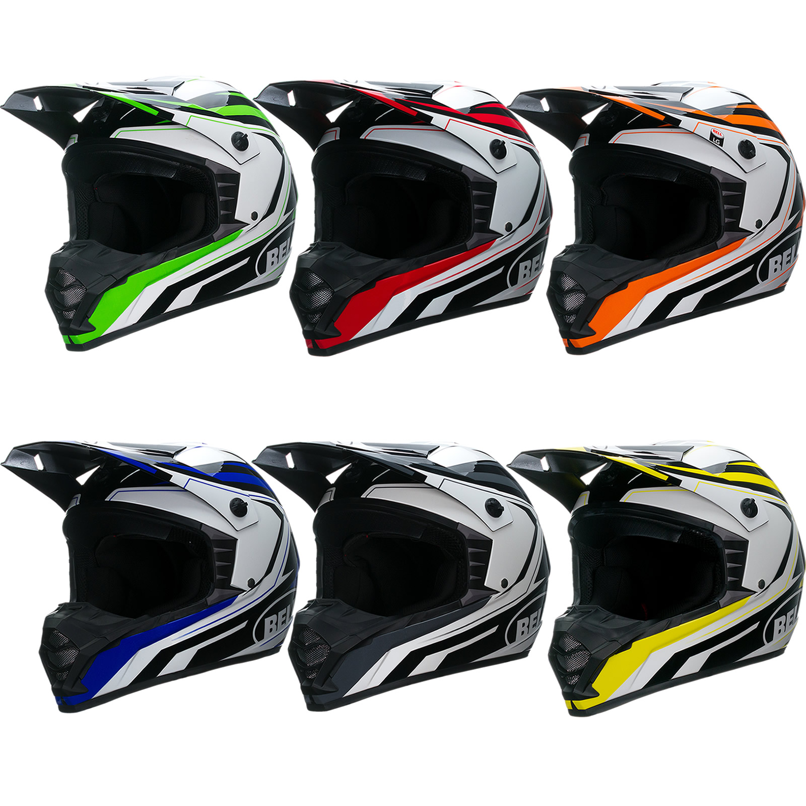 Bell SX1 Storm Motocross Helmet Bell