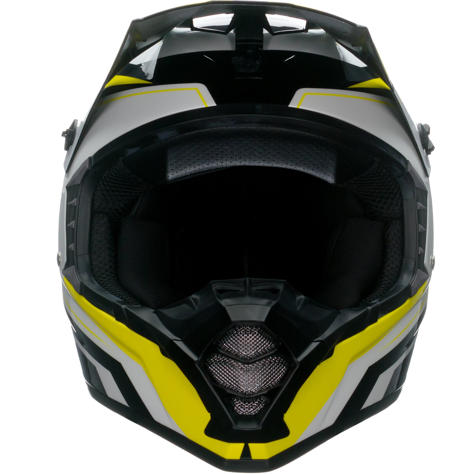 Bell SX1 Storm Yellow Motocross Helmet MX Cross MotoX Quad Racing