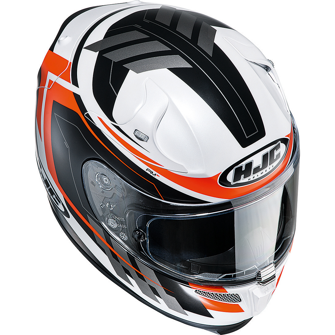 HJC RPHA10 Plus Cyper Orange Full Face Motorcycle Helmet ACU Race Road
