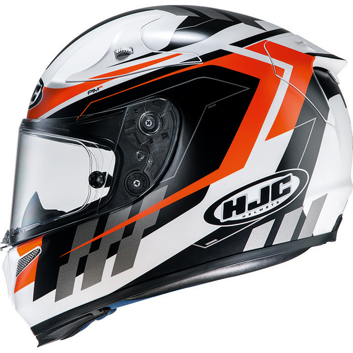 HJC RPHA10 Plus Cyper Orange Full Face Motorcycle Helmet ACU Race Road