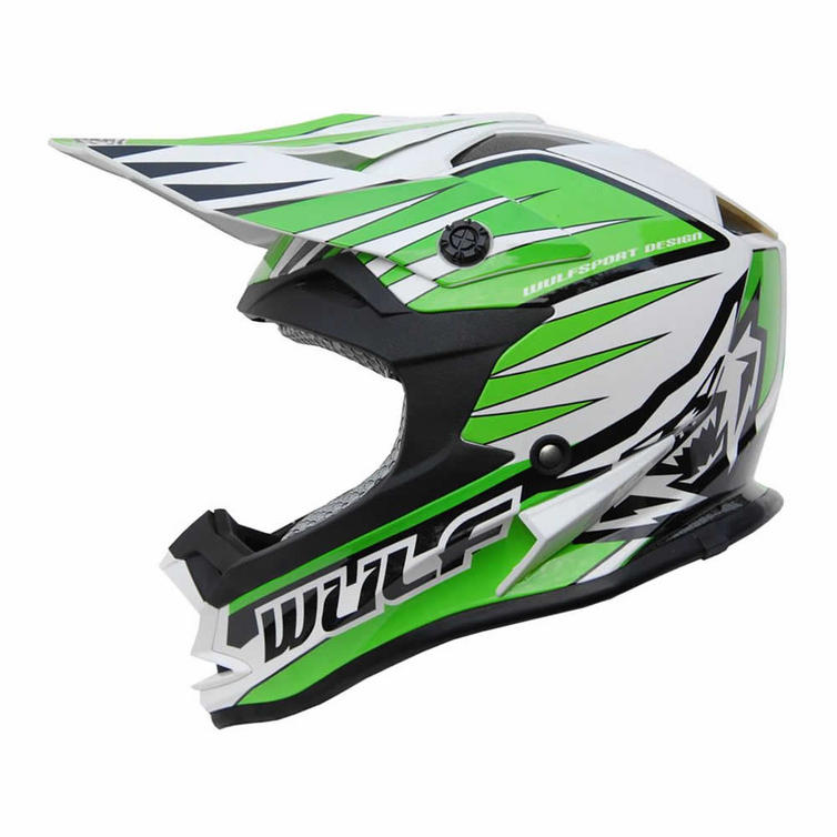 Wulf Cub Advance Motocross Helmet Junior Helmets Ghostbikes