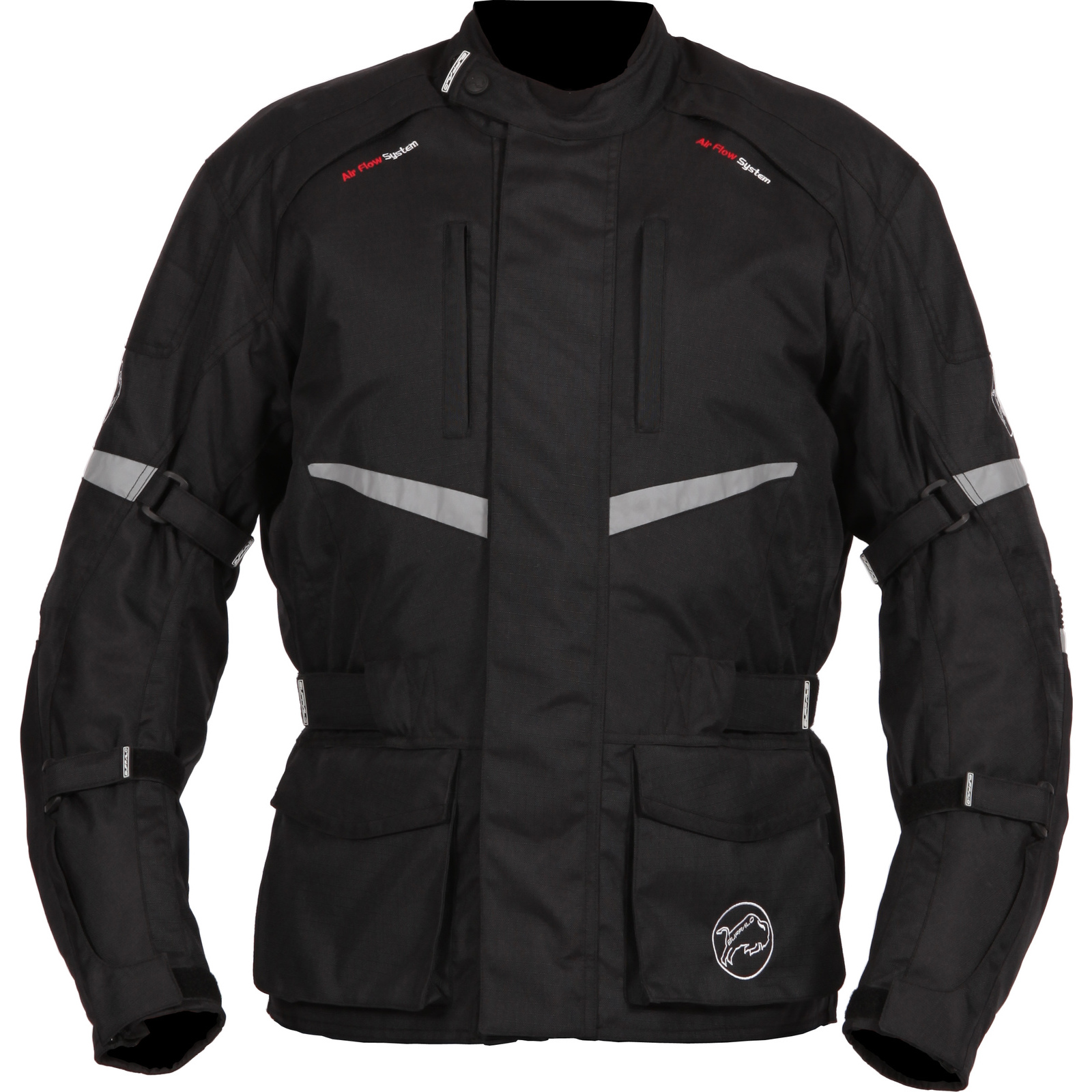 Buffalo Alpine Textile Motorcycle Jacket Touring Waterproof Thermal All