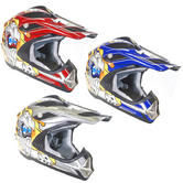 View Item Duchinni D300 Skull Junior Motocross Helmet
