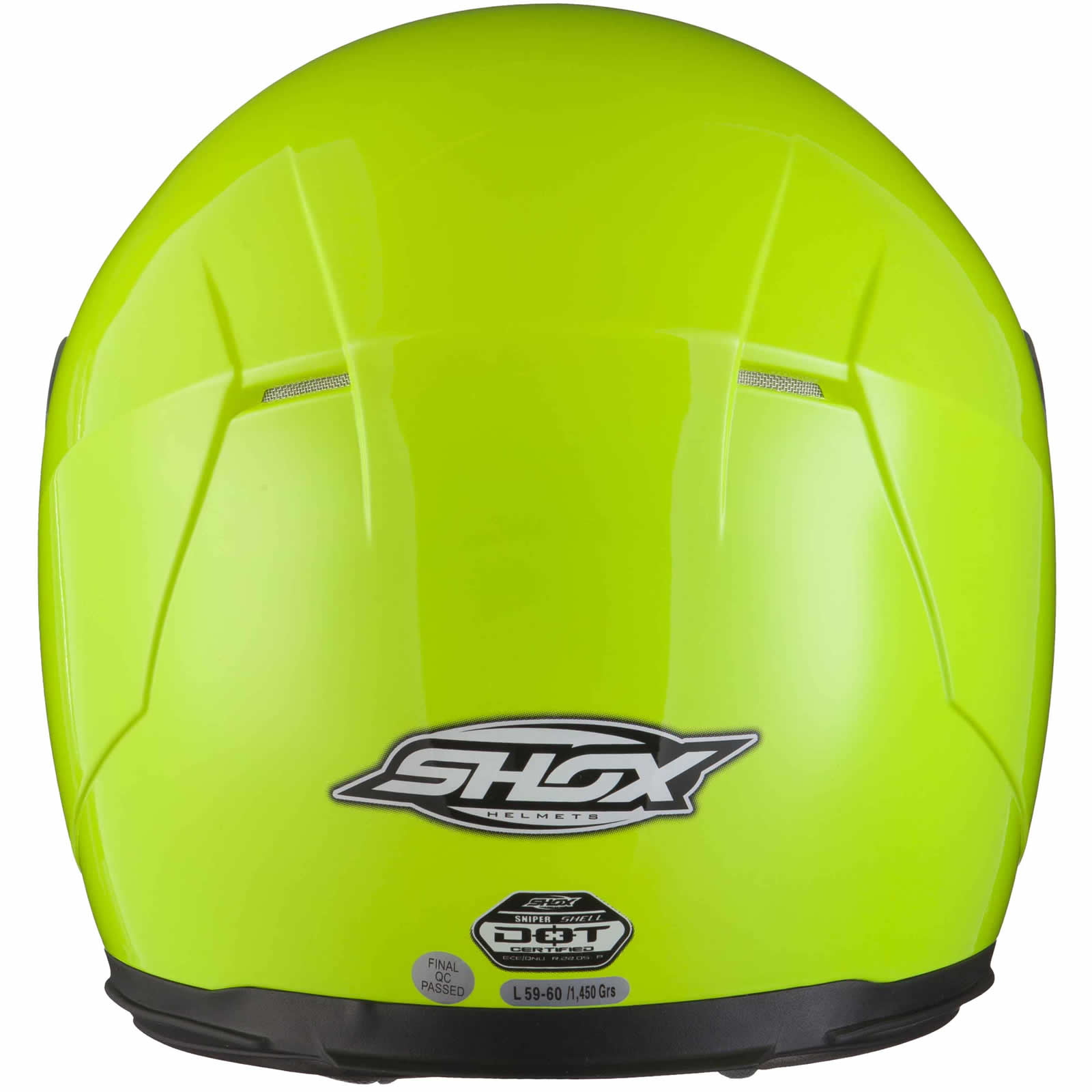 Shox Sniper Full Face ACU Gold Approved Motorbike Motorcycle Bike Crash