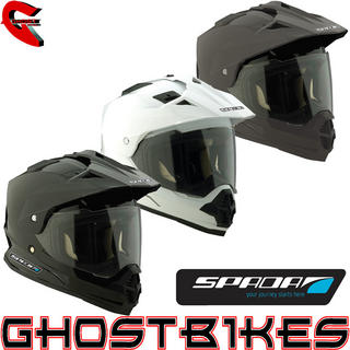 View Item Spada Sting Dual Sport Motorcycle Helmet