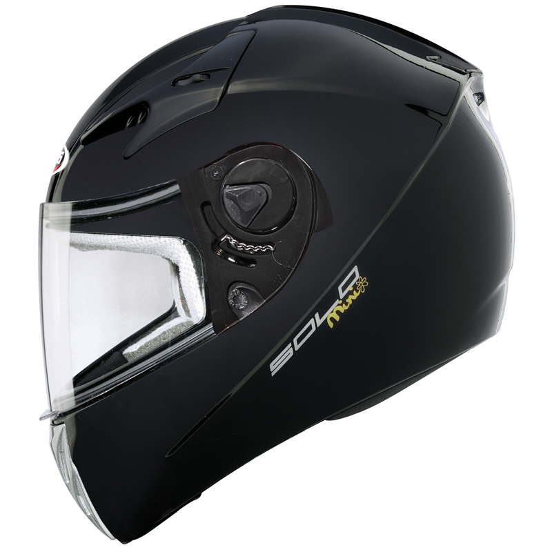 Caberg VKid Solo Black Junior Motorcycle Helmet Childrens Kids
