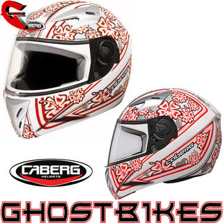 View Item Caberg V-Gal Flower Junior Motorcycle Helmet