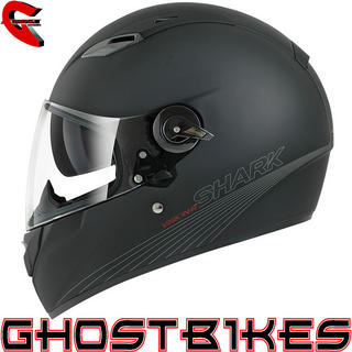 View Item Shark Vision-R Blank Mat Motorcycle Helmet