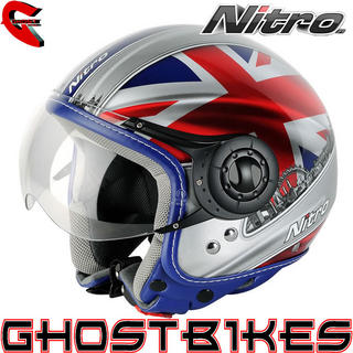 View Item Nitro X548-AV London Open Face Helmet