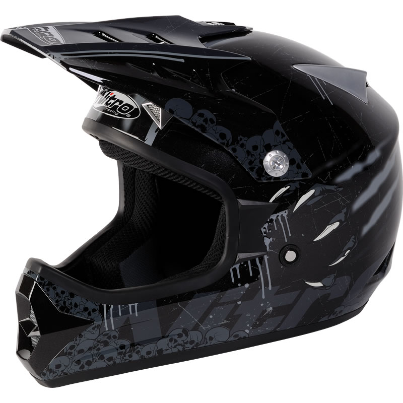 NITRO CLAW JUNIOR MX OFF ROAD KIDS CHILDRENS ENDURO QUAD MOTOCROSS HELMET