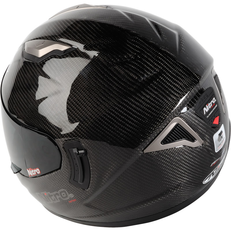 NITRO NSFC CARBON FIBRE FF LIGHTWEIGHT ACU GOLD RACING MOTORCYCLE CRASH