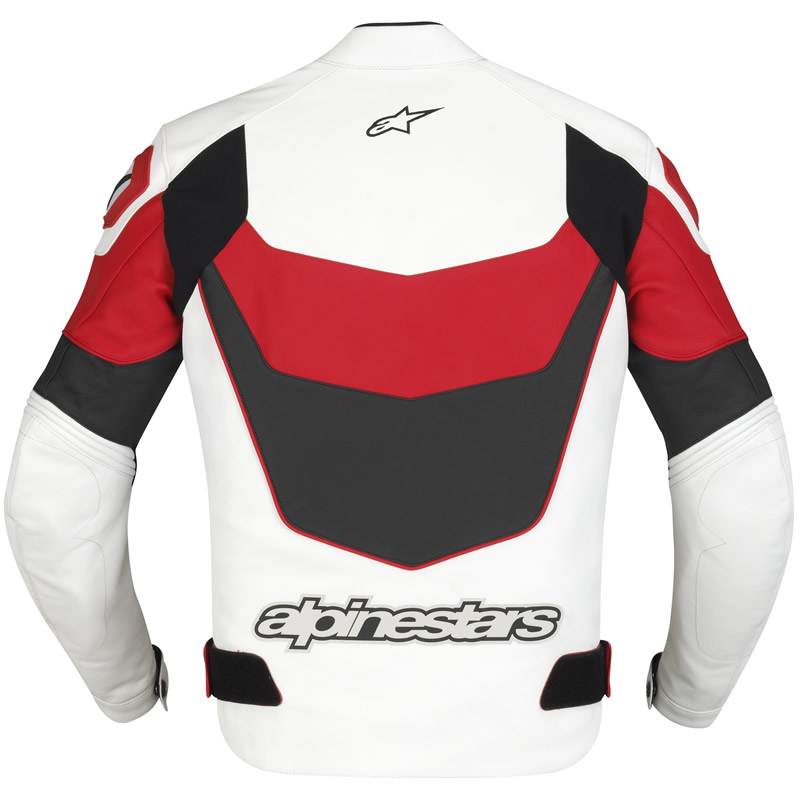 ALPINESTARS GP-R LEATHER MOTORCYCLE JACKET RED 46/XXL Preview 1