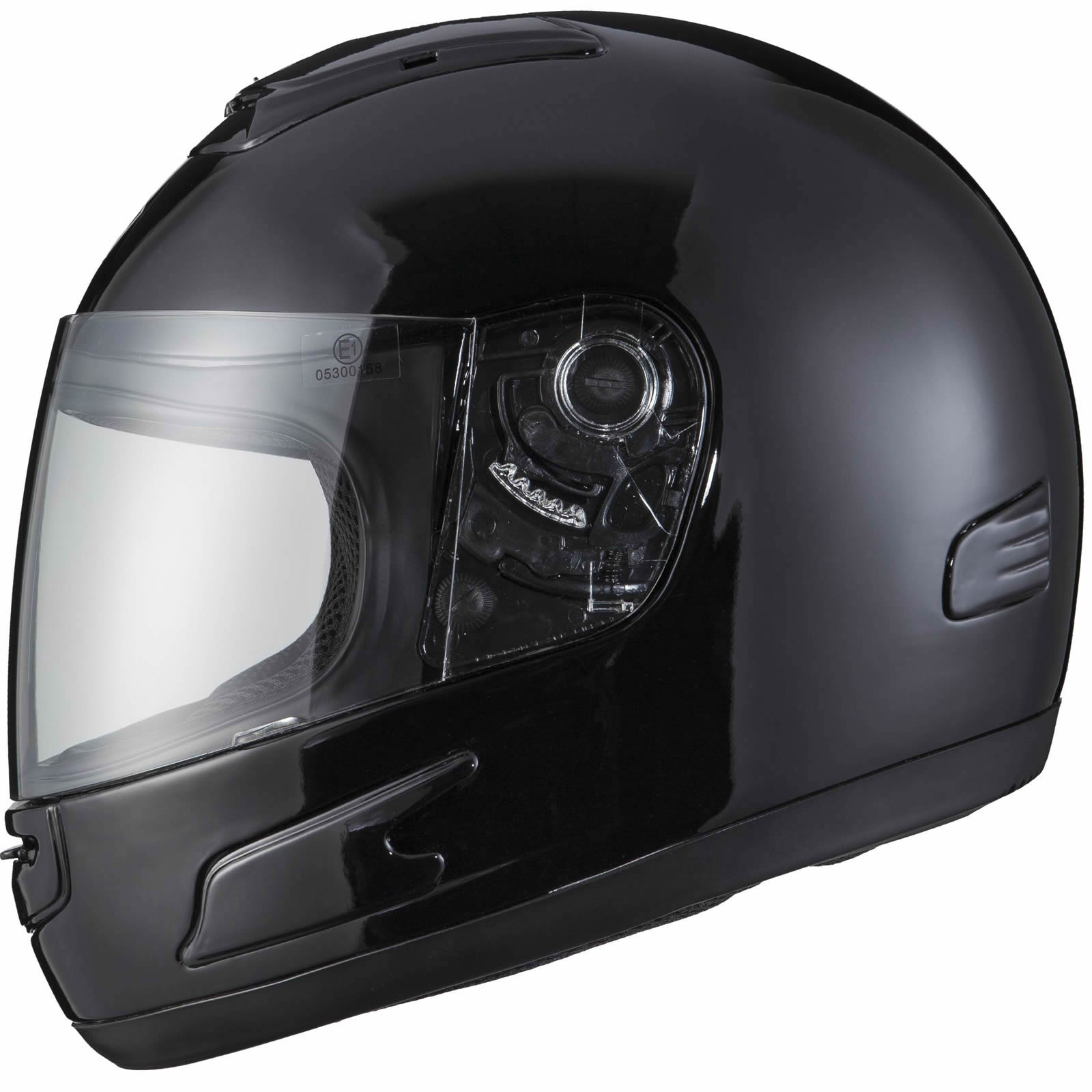 THH TS31Y Plain Youth Black Full Face Motorcycle Helmet Tinted Visor Kit Kids eBay