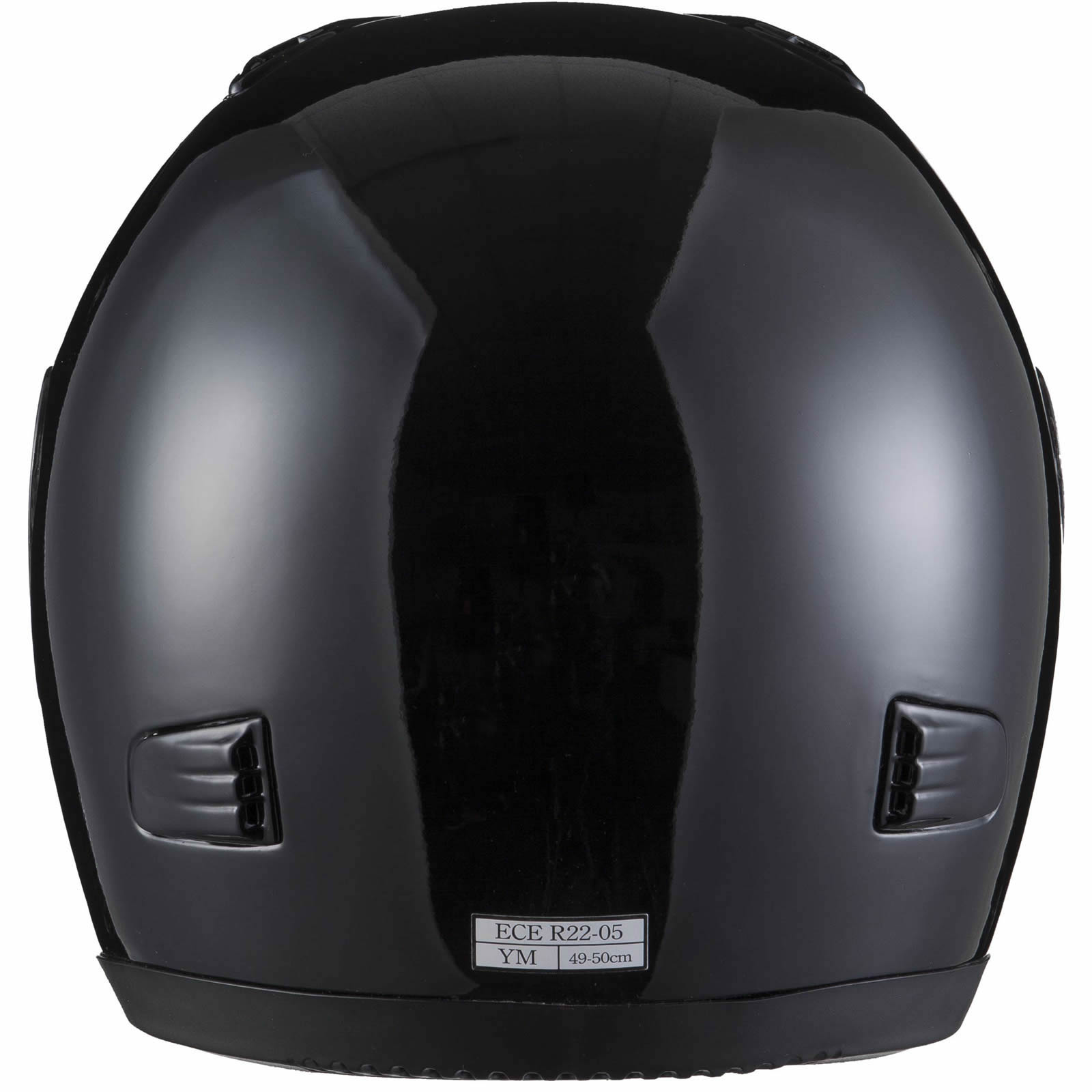 THH TS31Y Plain Youth Black Full Face Motorcycle Helmet Tinted Visor
