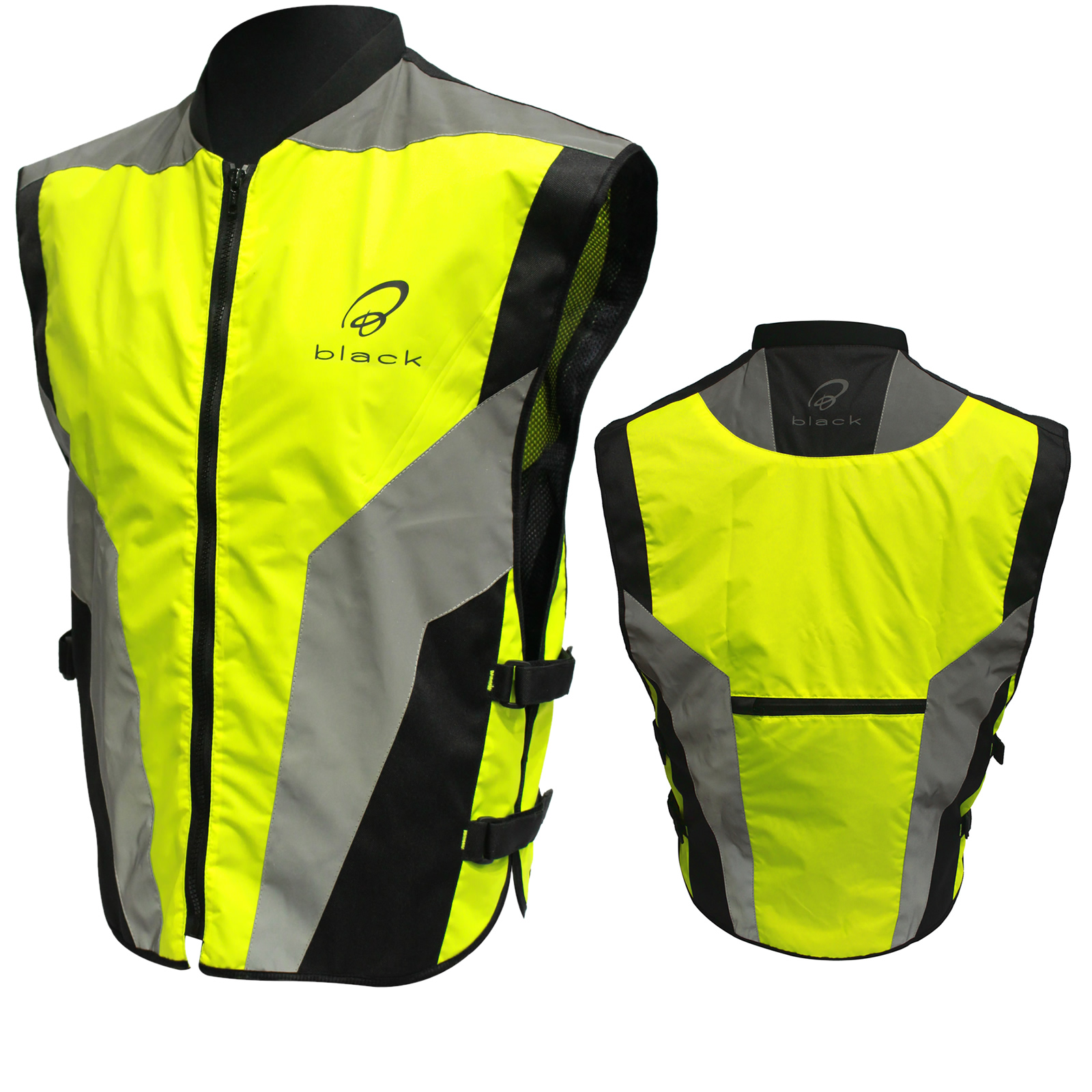 high vis bike jacket