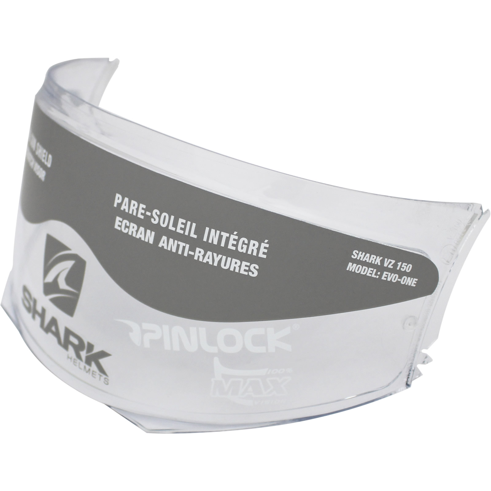 Shark EvoOne Clear Motorcycle Helmet Visor Max Vision PinlockReady