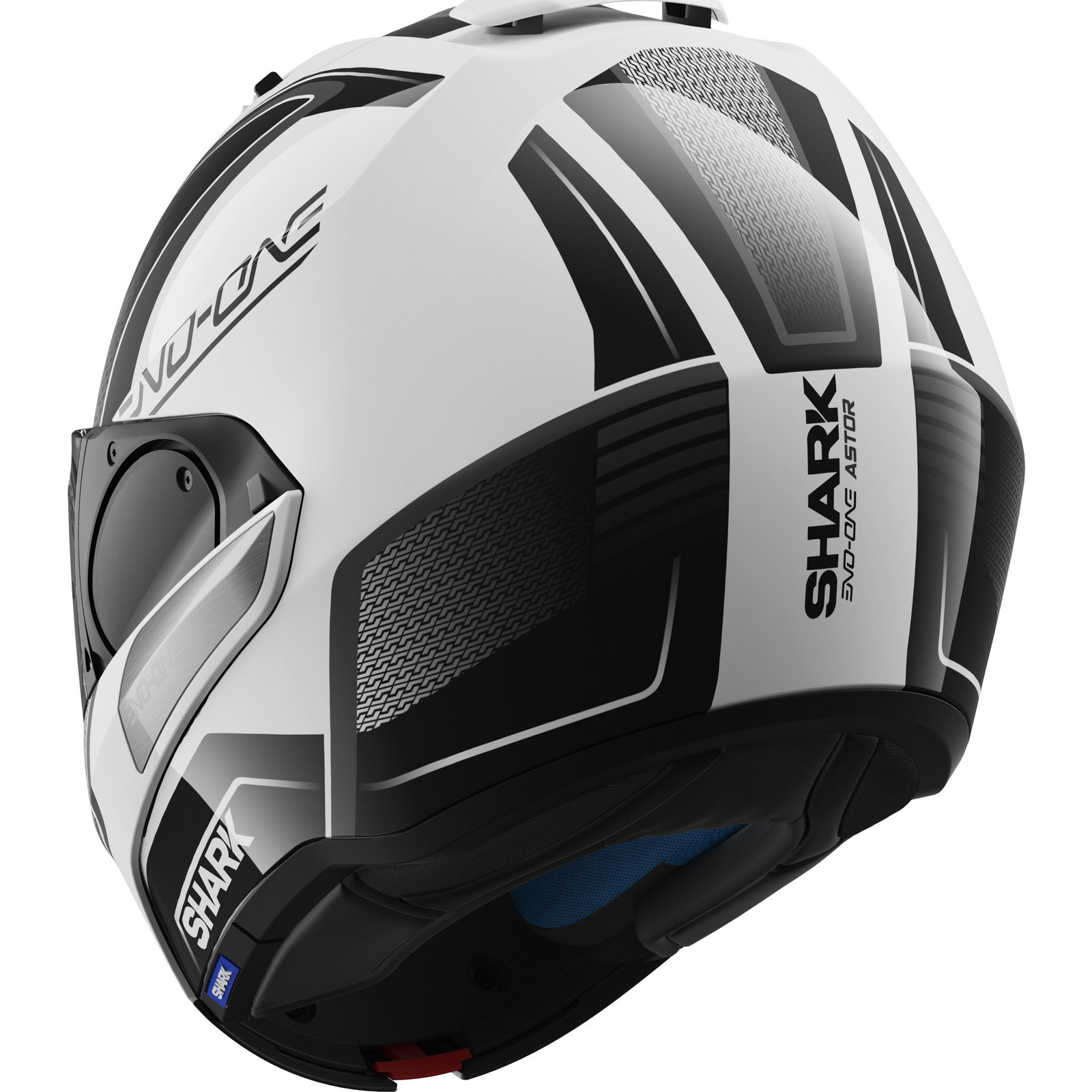 Shark EvoOne Astor Flip Front Motorcycle Helmet FlipUp Internal Sun Visor ECE eBay