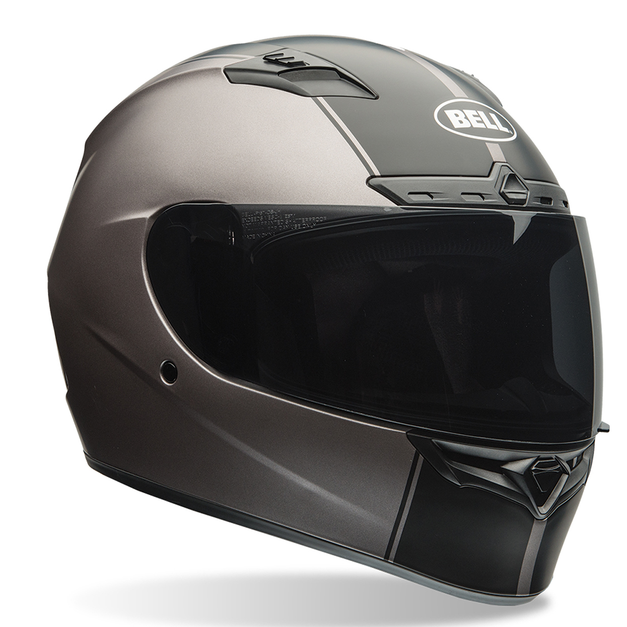 Bell Qualifier DLX Motorcycle Motorbike Helmet & Race Tinted Track