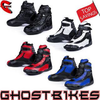 Black FC-Tech Motorcycle Boots