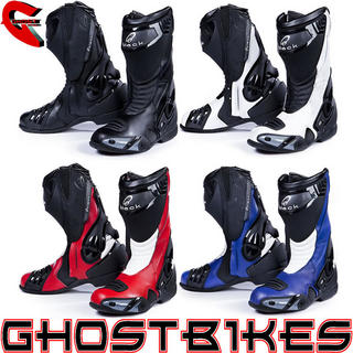 Black Venom Motorcycle Boots
