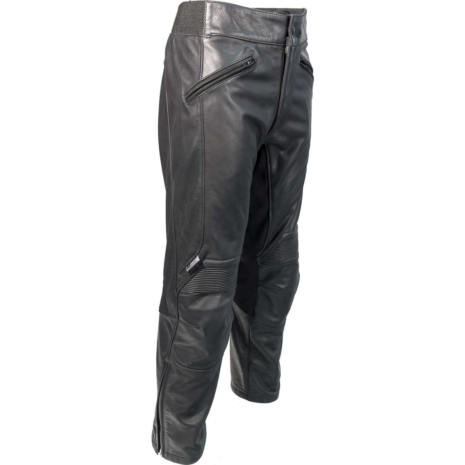 Richa Cafe Leather Motorcycle Trousers Mens Motorbike Café Racer