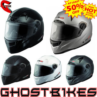 LS2 FF385 FT2 Single Mono Motorcycle Helmet