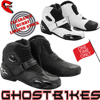 Alpinestars S-MX 1 Short Motorcycle Boots
