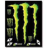 View Item One Industries Monster Energy Claw Large Sticker Set