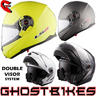 View Item LS2 FF386 Ride Flip Front Motorcycle Helmet