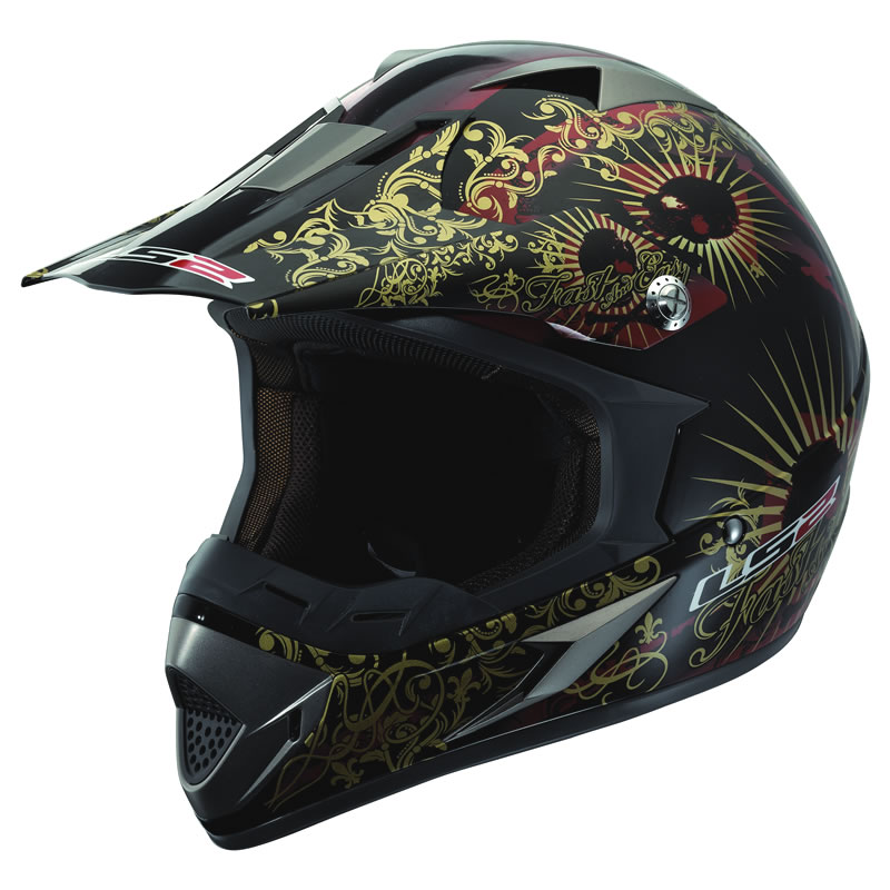 LS2 MX433 SHOCKER MX OFF ROAD ENDURO EDIRT QUAD BIKE MOTOCROSS CRASH