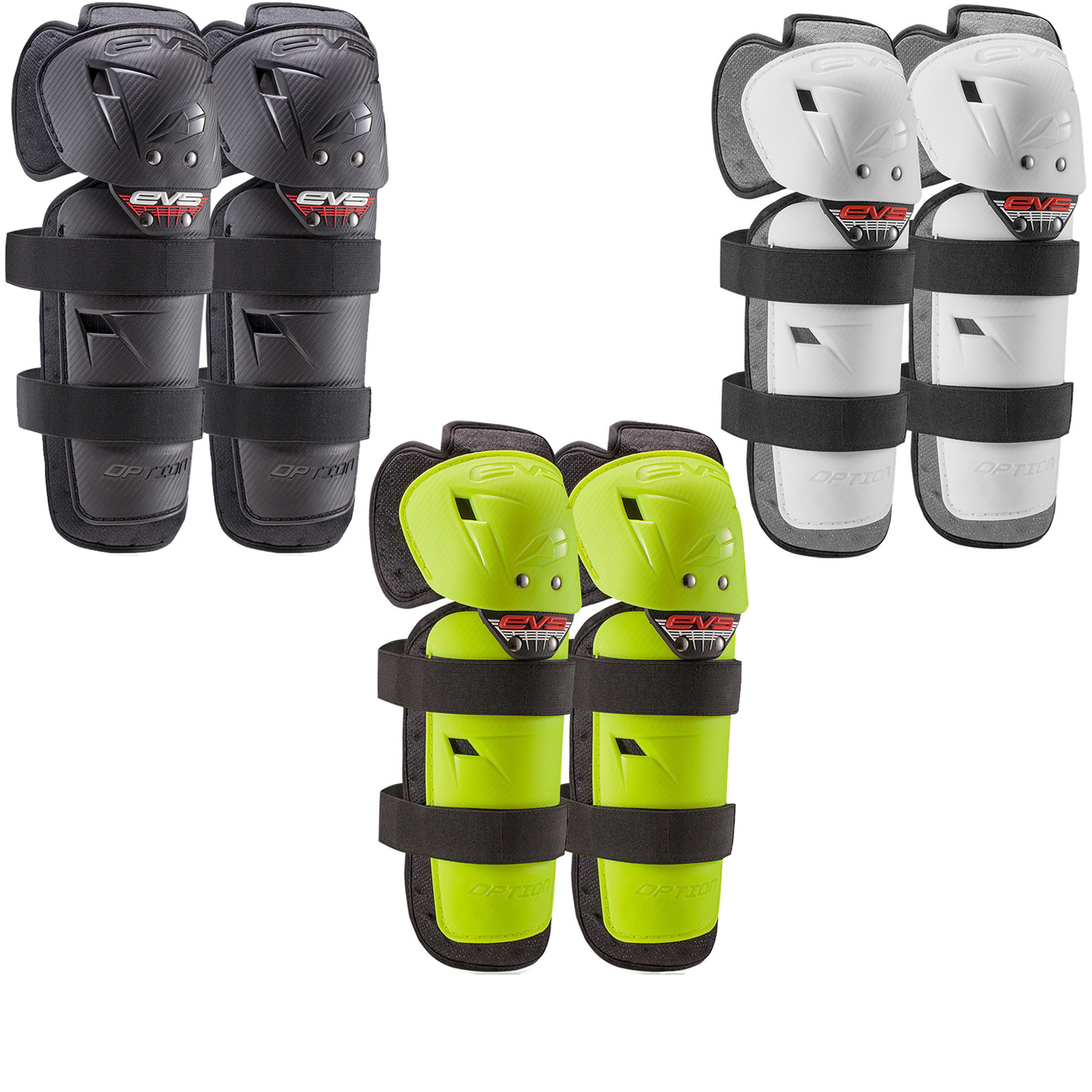 EVS Option Youth Knee Guards Armour & Protection