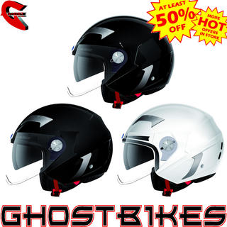 LS2 OF547 Stroke Open Face Motorcycle Helmet