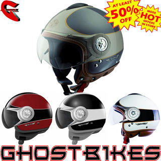LS2 OF536 Cruiser Open Face Motorcycle Helmet
