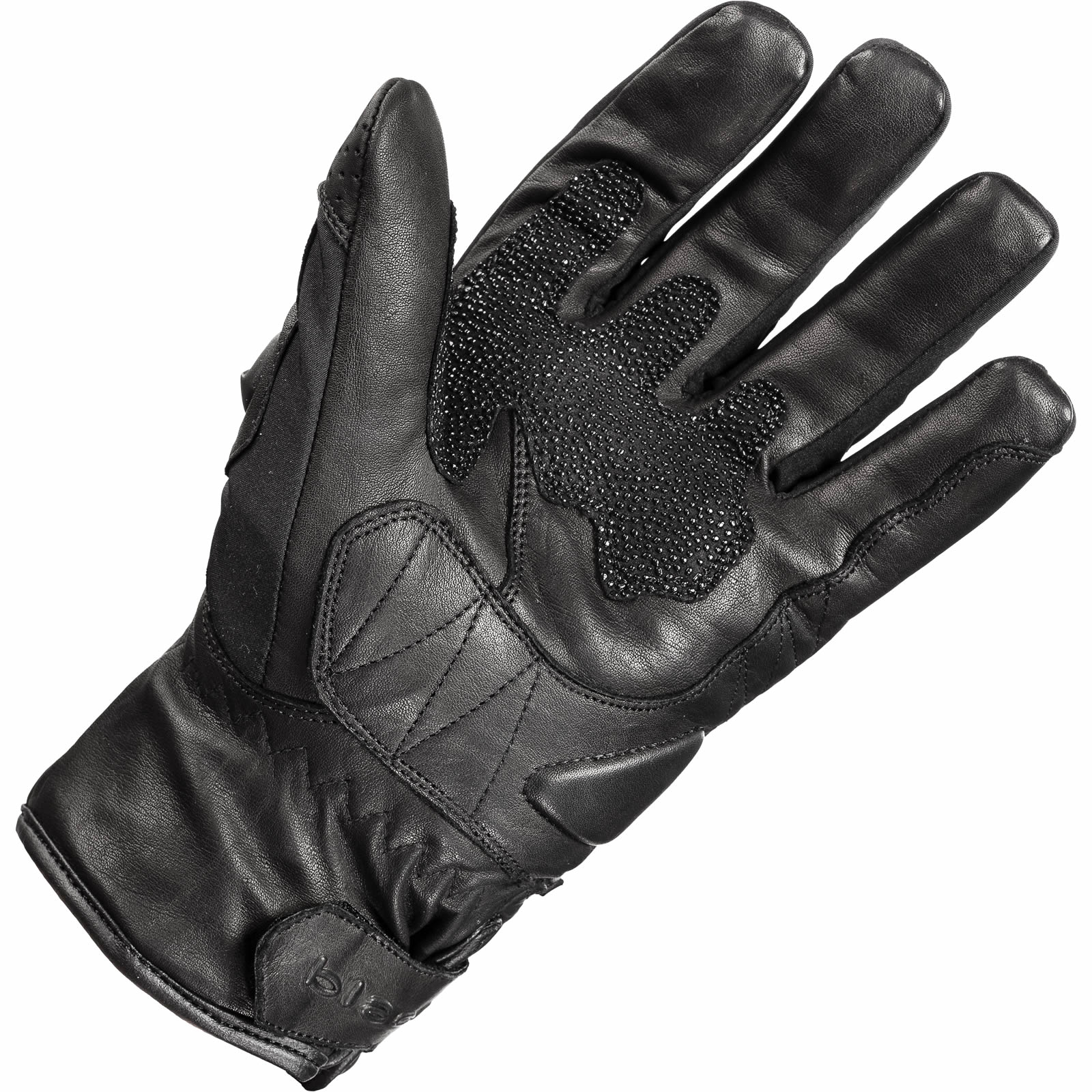 Black Spike WP Wasserdichte Motorradhandschuhe aus Leder Kurz Motorradkleidung